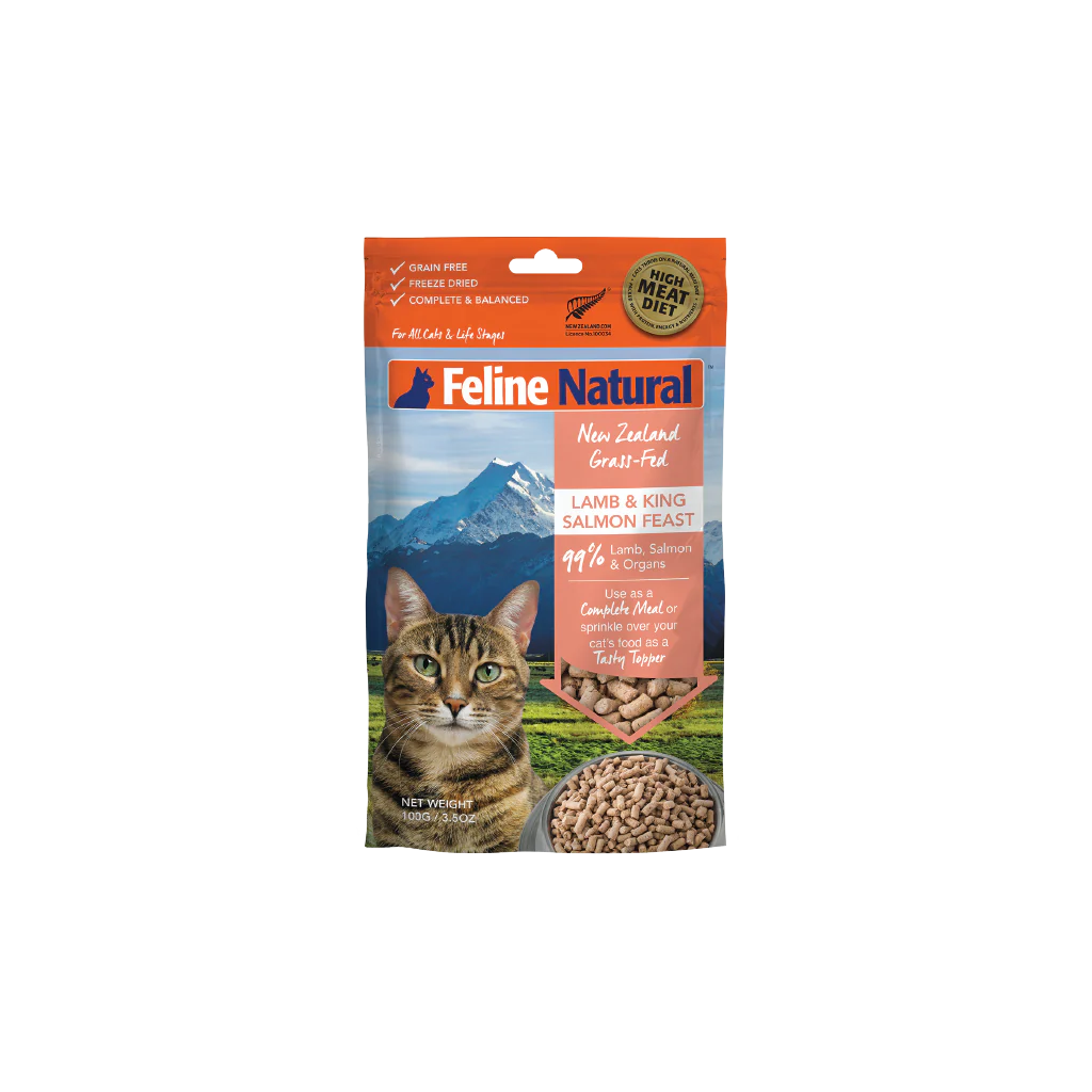 k9 natural lamb&salmon FD cat 100g