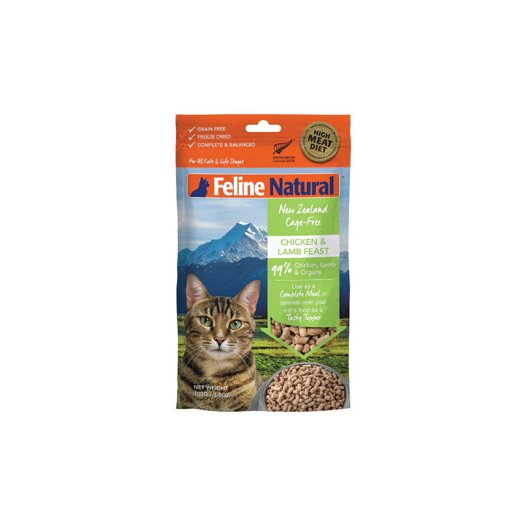 k9 natural chicken&lamb FD cat 100g