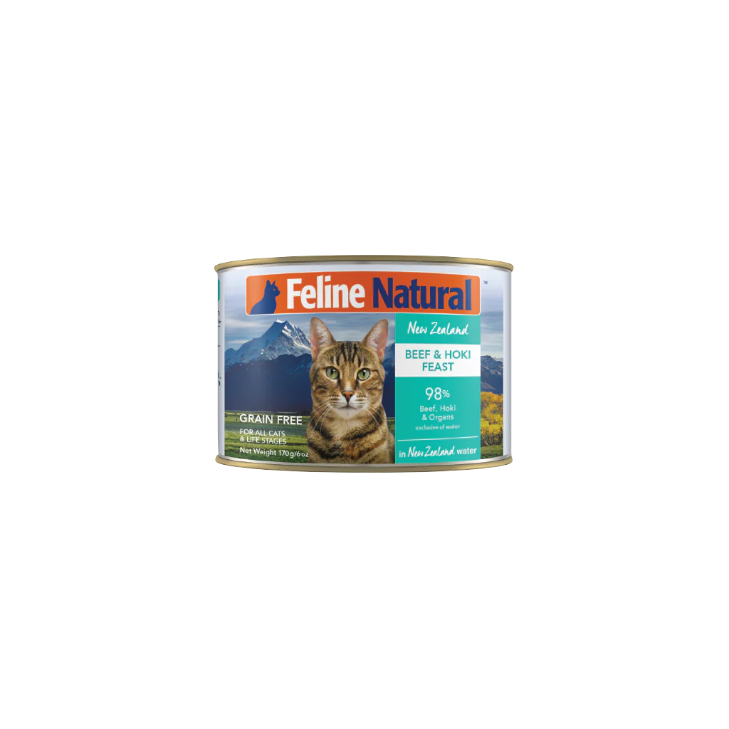 k9 felineNat 6 oz beef & hoki