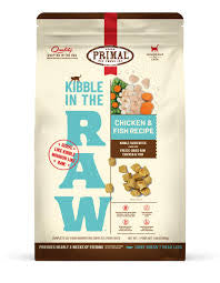 Primal Kibble CAT Chicken&Fish Kibble in the Raw