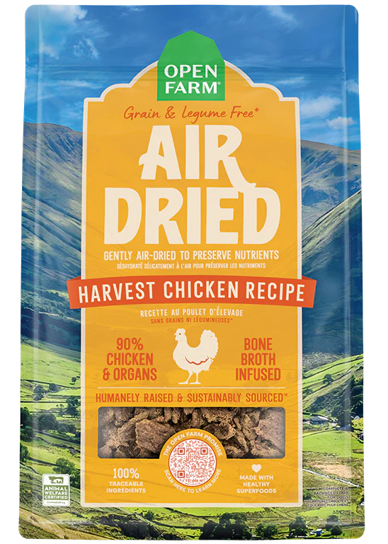 openfarm air dried 16oz chick dog