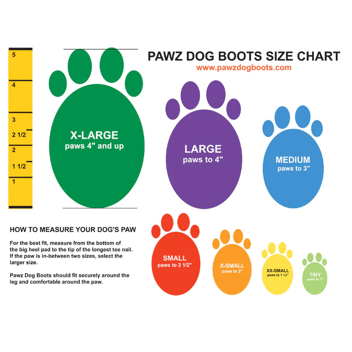 pawz boots x large green