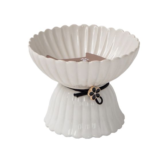 dexypaws cat bowl lace