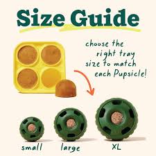 Woof pupscicle treat tray lrg
