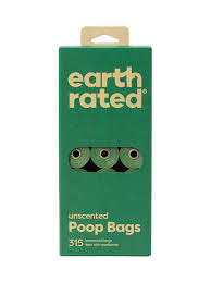 earthrated 21 count unscented poo bags rolls