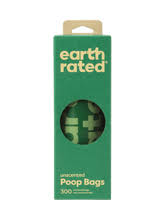 earthrated 300 count unscented poo bags
