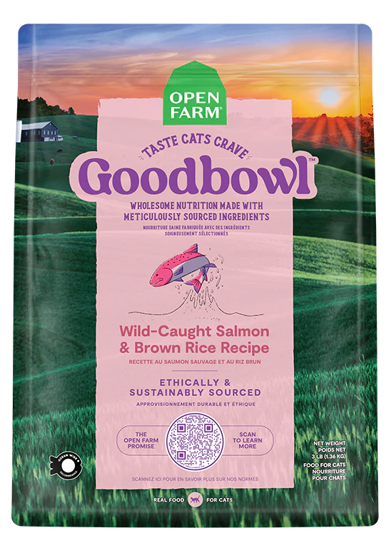 open farm 3lb cat GB salm/rice