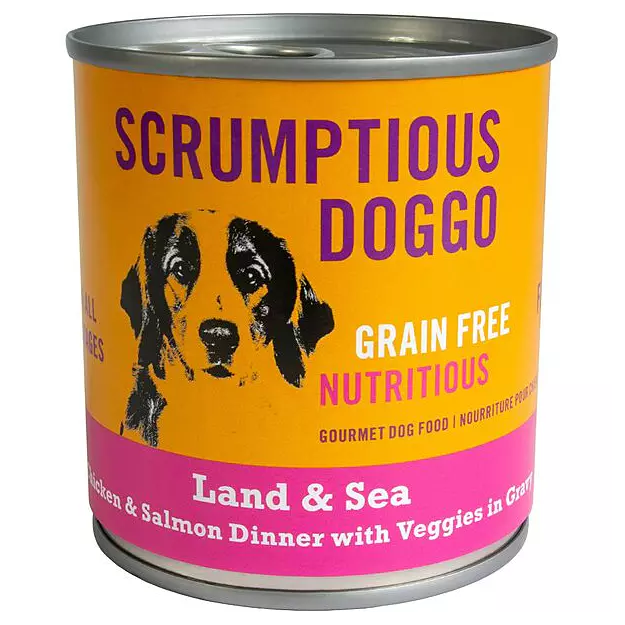 SCRM D chicken&salmn 9oz Land & Sea