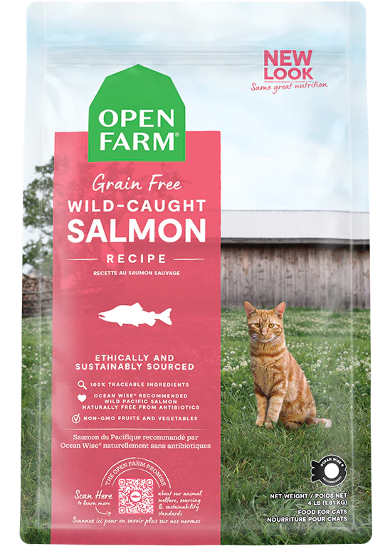 open farm cat 2lb salmon