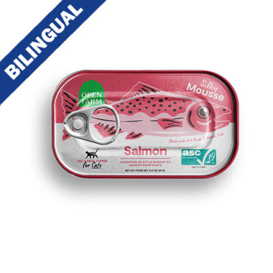 OpenFarm CAT 3oz topper salmon tin