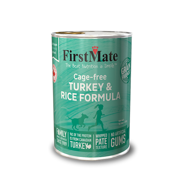 firstmate dog 13oz turkey & rice