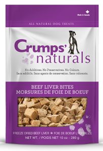 Crumps’ 155 g FD beef lvr bite