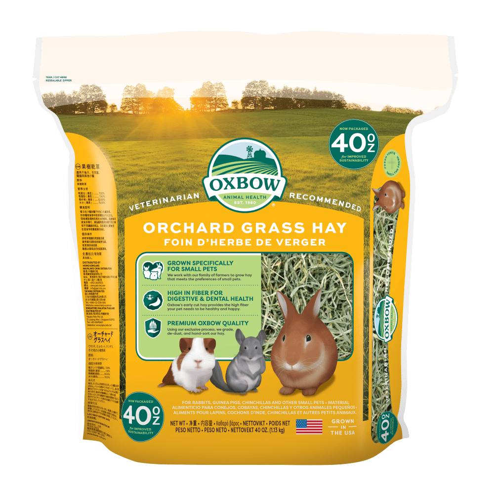 oxbow orchard grass hay 40 oz