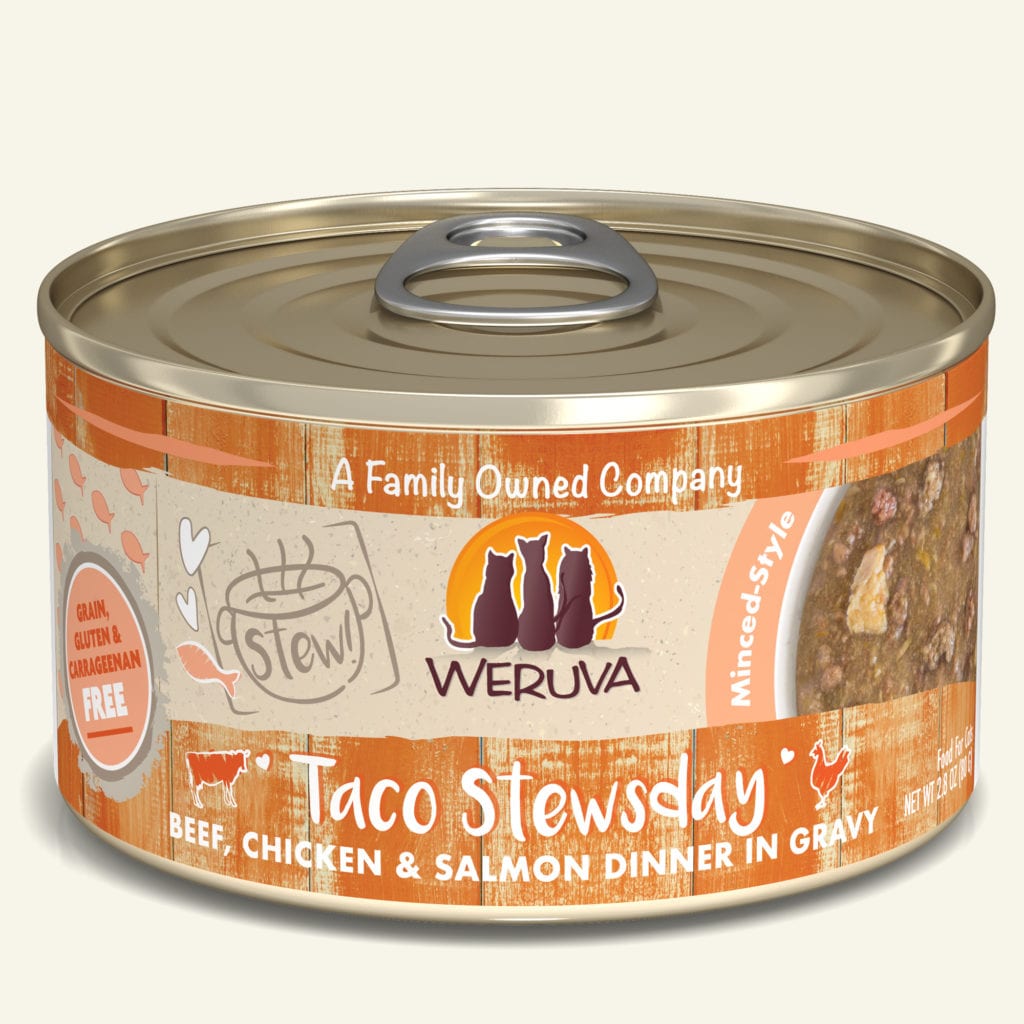 weruva cat 5.5oz taco stewsday discontued SALE TO CLEAR