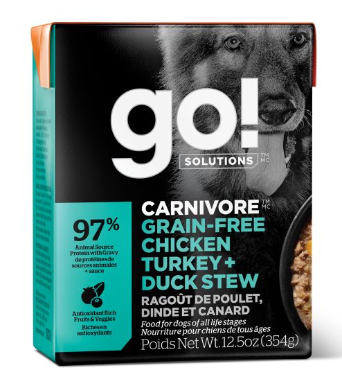 Go Dog 12oz chic/turk/duck wet