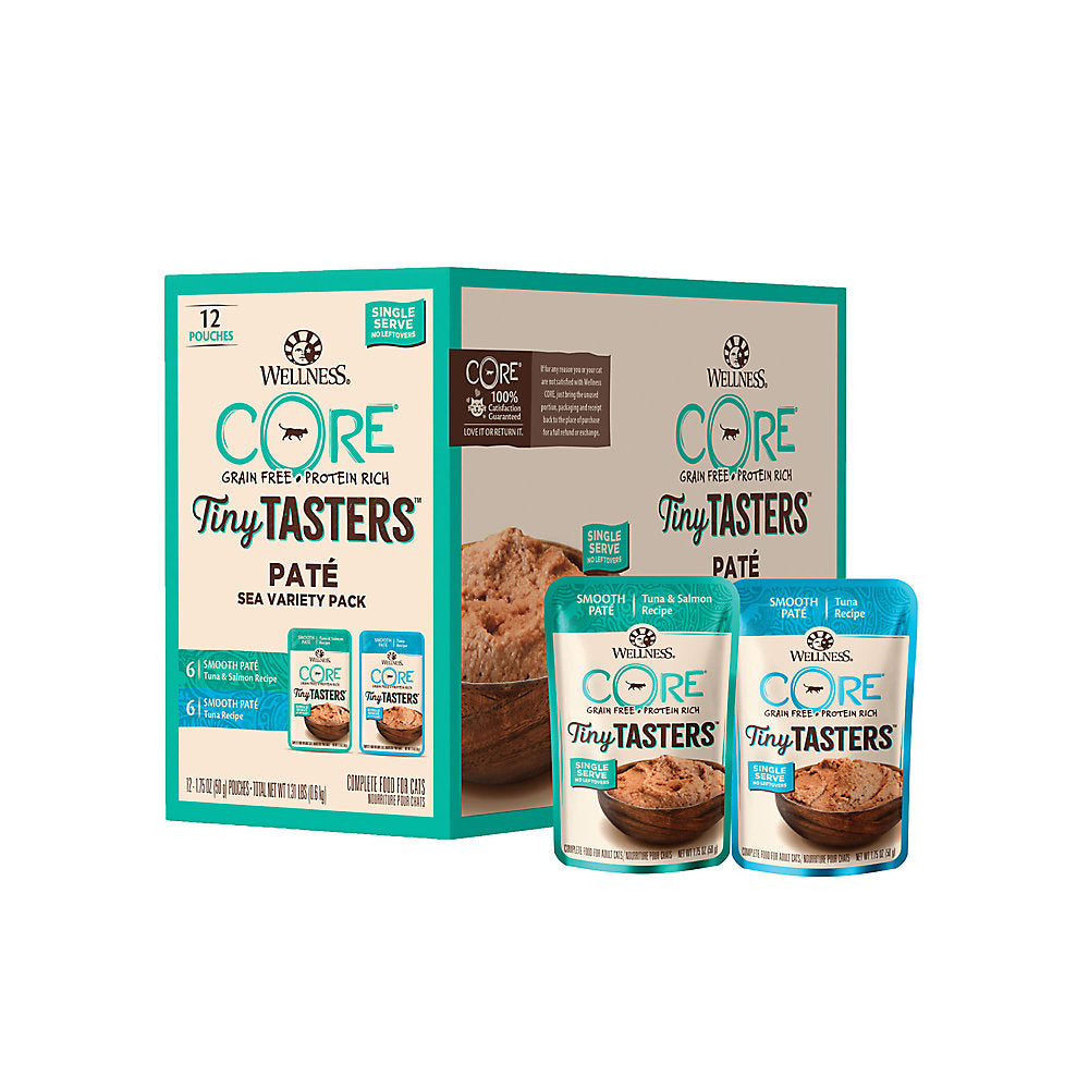 Wellness Cat Tiny Taster VPack Seafood