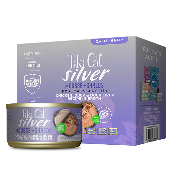 tiki cat silver chi/duck/liv senior 2.4oz
