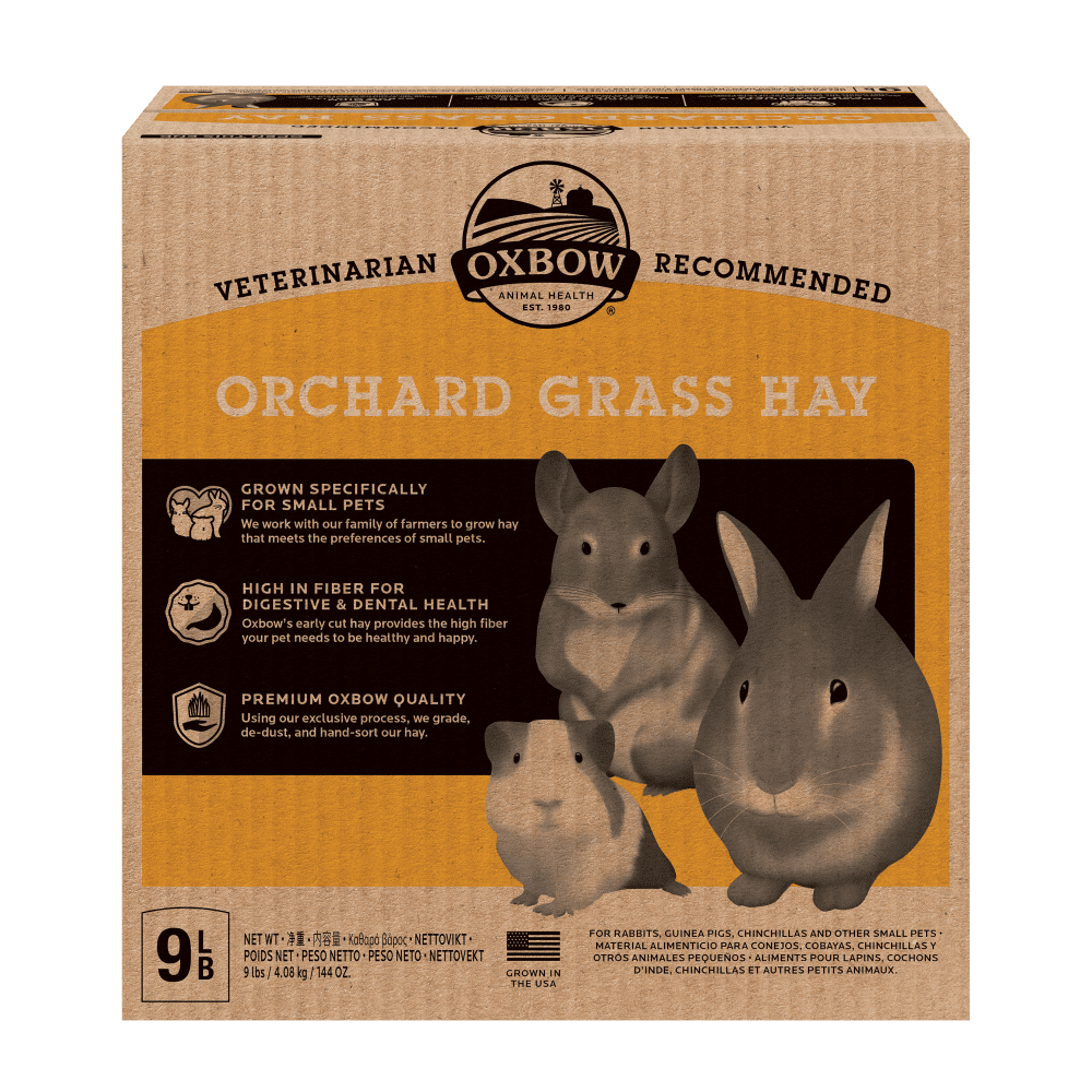 oxbow orchard grass hay 9 lb