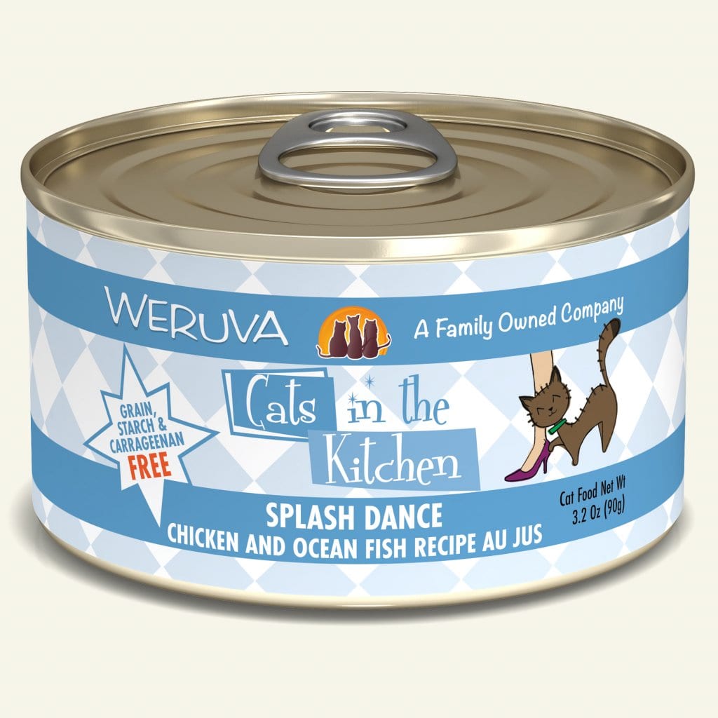 weruva CITK 6oz splash dance chicken & ocean fish