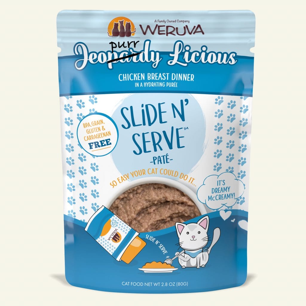 weruva cat pouch jepurrdy chicken breast