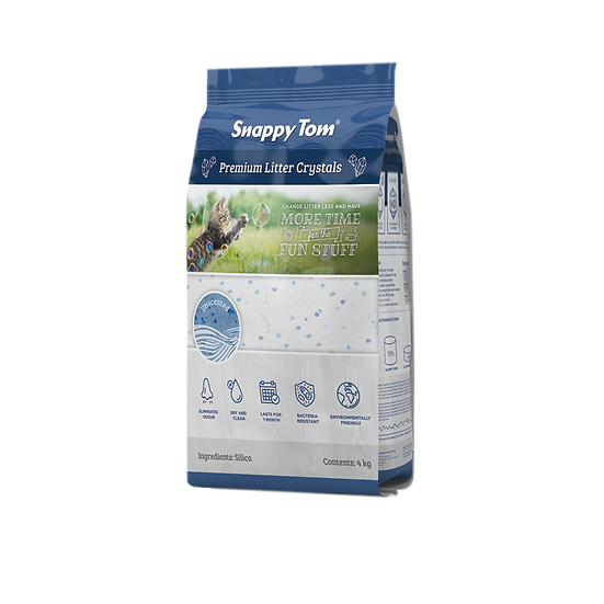 snappy tom litter 4 kg crystal