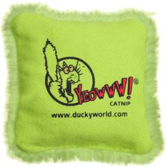 yeoww pillow catnip pillow grn