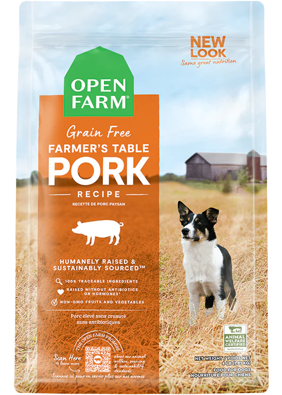 open farm 12 lb pork
