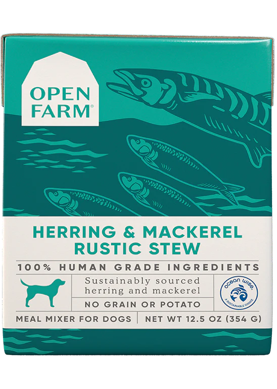 open farm 12.5oz herring & mac stew