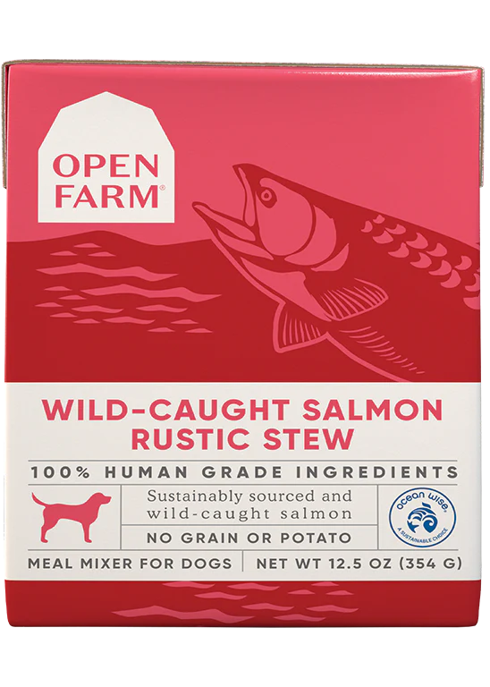 open farm 12.5oz salmon stew