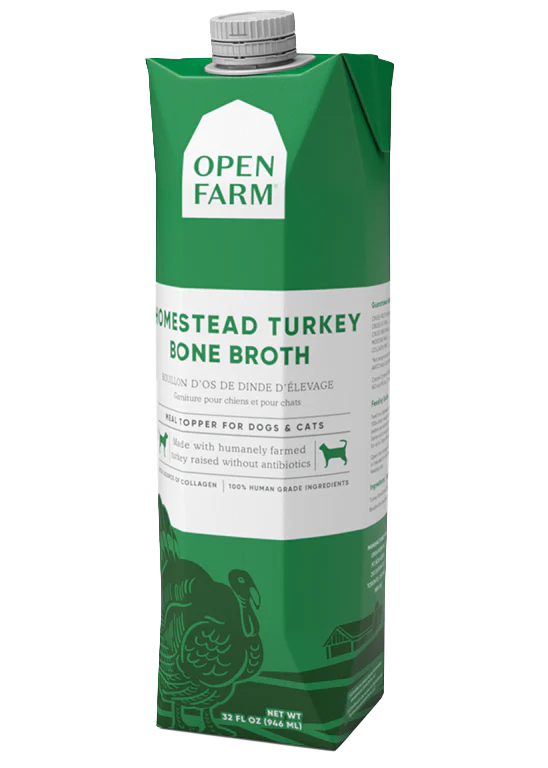 open farm 32oz broth turkey