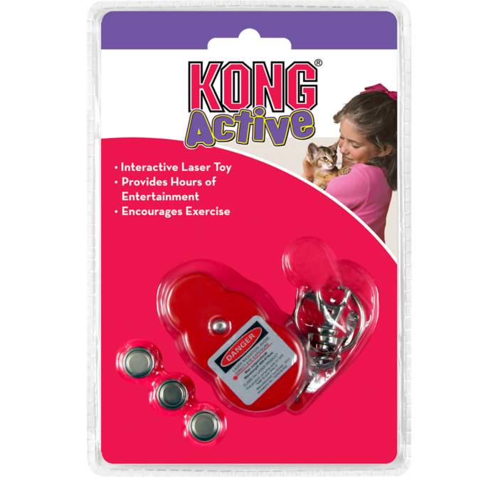Kong shape red laser