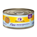 Wellness Cat 3oz beef & salmon