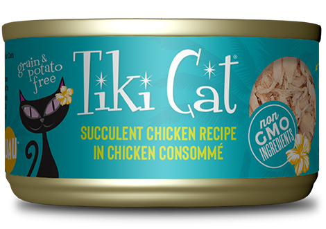 tiki cat 2.8 oz chicken LUAU puka