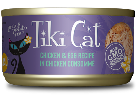 tiki cat 2.8 oz Chicken/Egg LUAU koolina