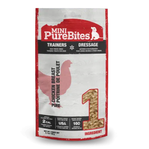 purebites dog chick trainer