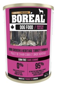 boreal dog 13 oz chick/turk