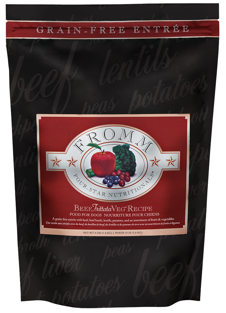 Fromm Dog 26lb beef frittata grian free