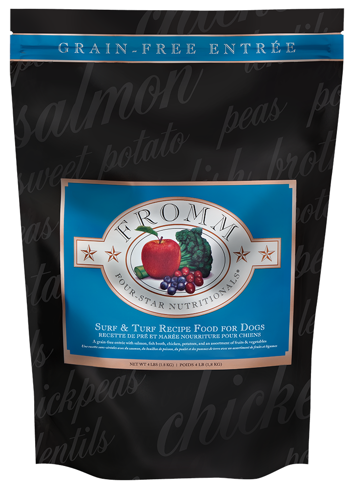 Fromm Dog 4lb surf & turf grain free
