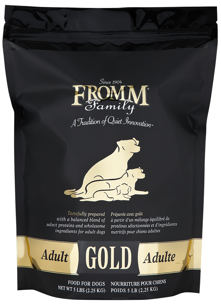 fromm dog 30lb gold adult BLACK BAG