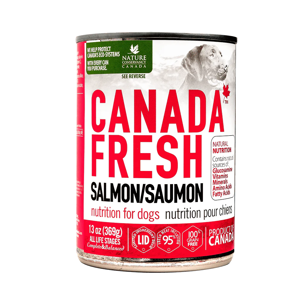 canada fr dog 13 oz salmon