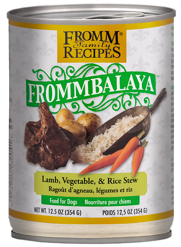 fr dog 12oz lamb stew wet Frommbalaya