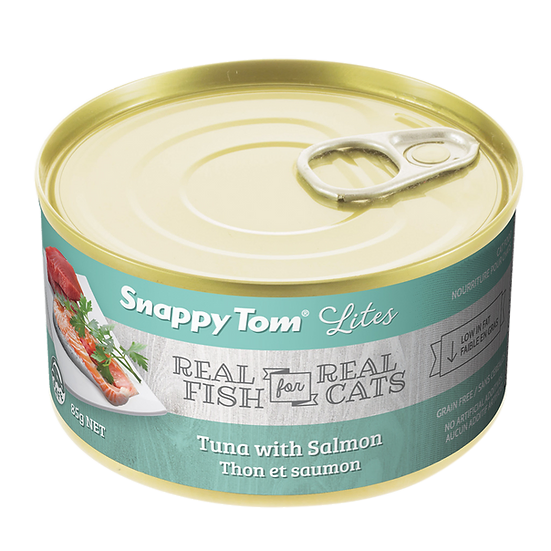 snappy tom 85 tuna & salmon Lites