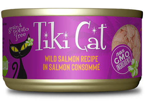 tiki cat 2.8 oz salmon LUAU hanalei