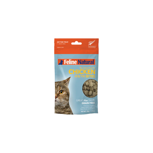 feline nat treats cat chicken  50g