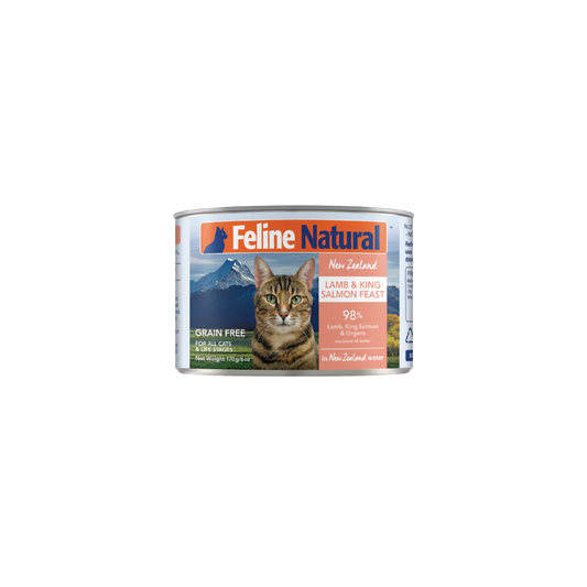 k9 felineNat 6 oz lamb & sal