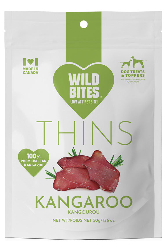 Wild Bites Kangaroo Thins