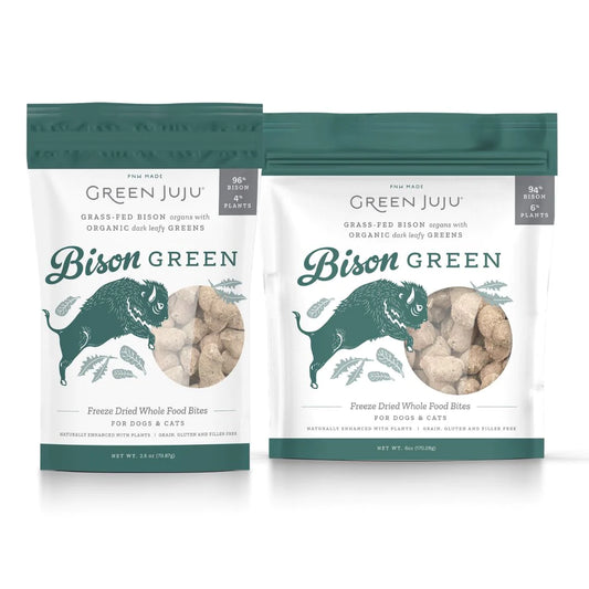 green juju WF bites Green 85g bison..