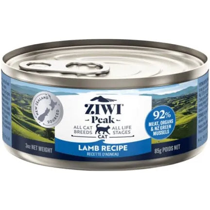 ziwipeak nz lamb 3 oz cat