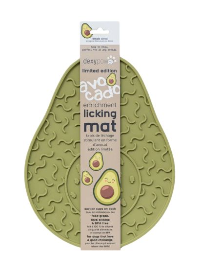 dexypaws lick matt avocado .