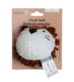 dexypaws dog plush ball hedgeh